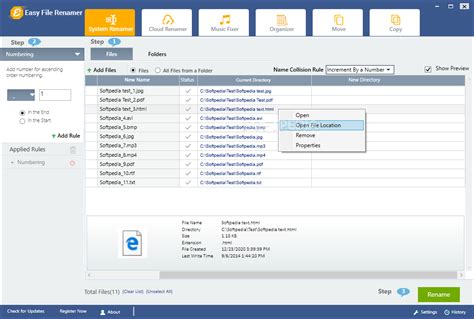 WebXpace File Renamer 1.2.5.6